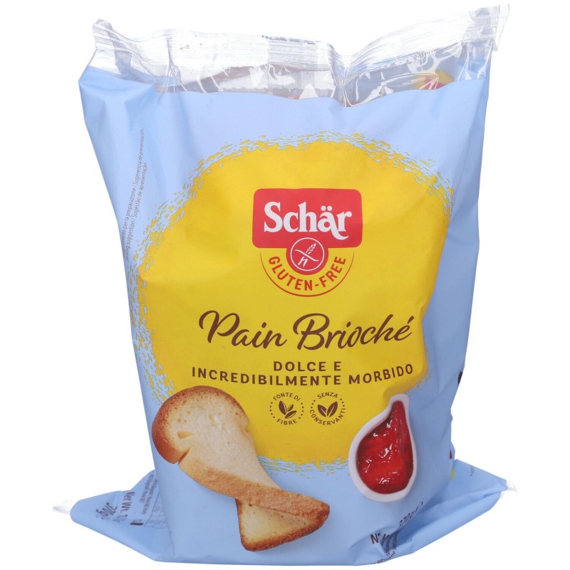 Primo piano di Schar Pan Brioché Pane Dolce Senza Glutine 370g