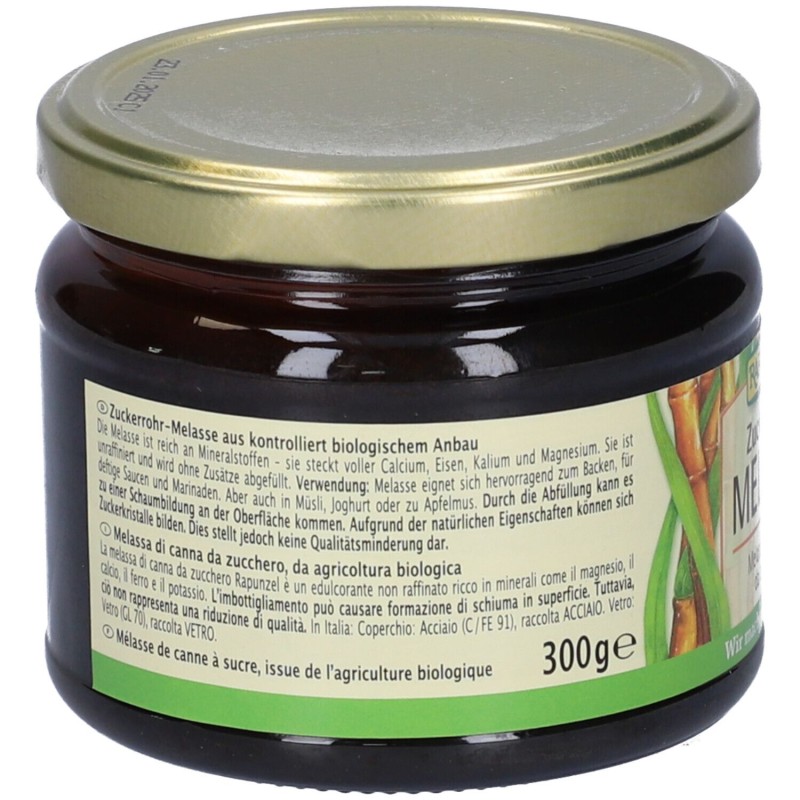 Packaging integro del prodotto Melassa Di Zucchero Alla Canna 300 G