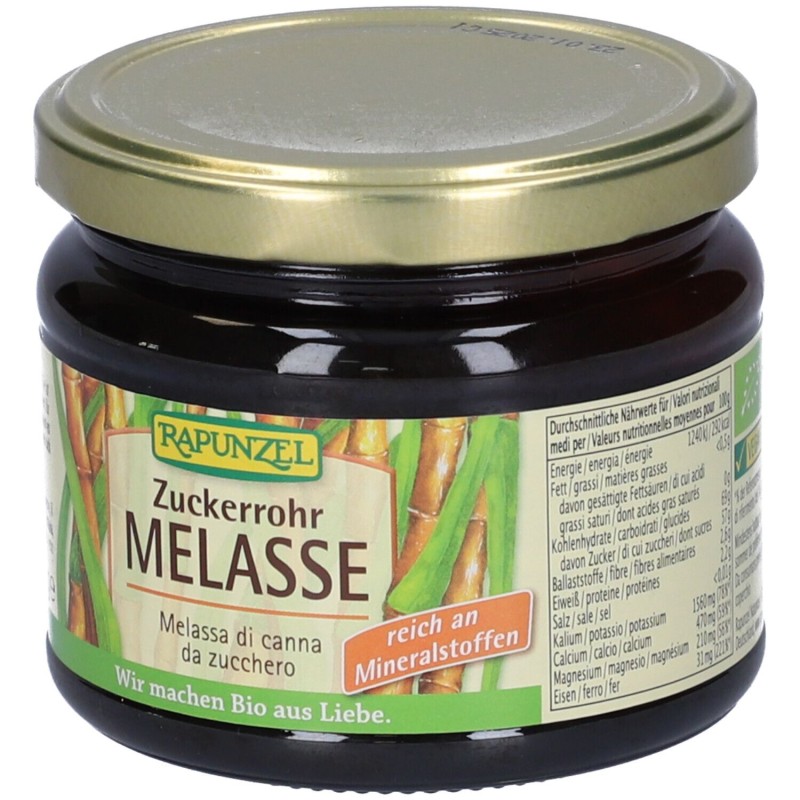 Foto illustrativa del packaging di Melassa Di Zucchero Alla Canna 300 G