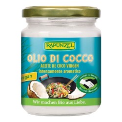 Primo piano di Rapunzel Olio Di Cocco Integratore Ricostituente 200g Primo piano di Rapunzel Olio Di Cocco Integratore Ricostituente 200g