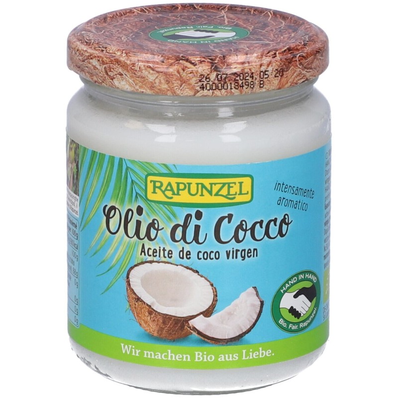 Vista del prodotto Rapunzel Olio Di Cocco Integratore Ricostituente 200g Vista del prodotto Rapunzel Olio Di Cocco Integratore Ricostituente 200g