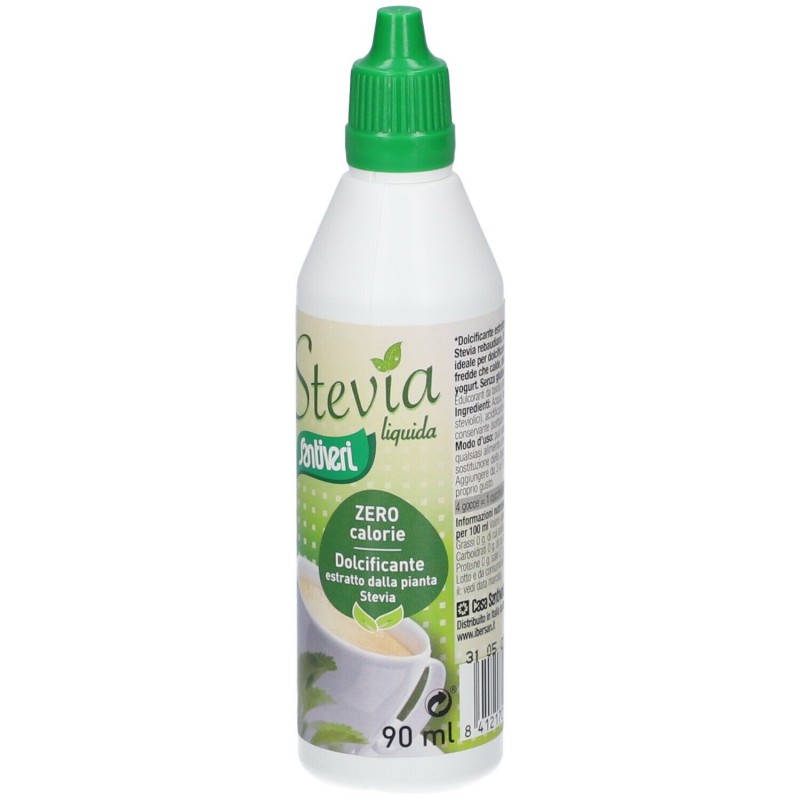 Packaging integro del prodotto Stevia Liquida per Dolcificare 90ml Packaging integro del prodotto Stevia Liquida per Dolcificare 90ml