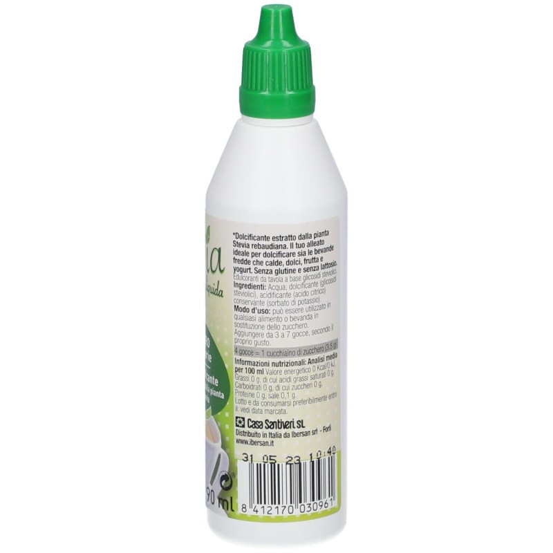 Foto ravvicinata di Stevia Liquida per Dolcificare 90ml Foto ravvicinata di Stevia Liquida per Dolcificare 90ml
