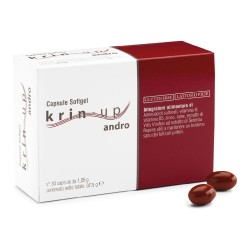 Packaging integro del prodotto Krin Up Andro Integratore per Capelli 30 Capsule Packaging integro del prodotto Krin Up Andro Integratore per Capelli 30 Capsule