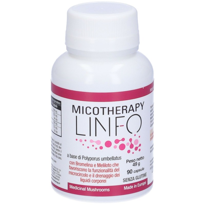 Foto illustrativa del packaging di AVD Micotherapy Linfo Integratore per Microcircolo 90 Capsule