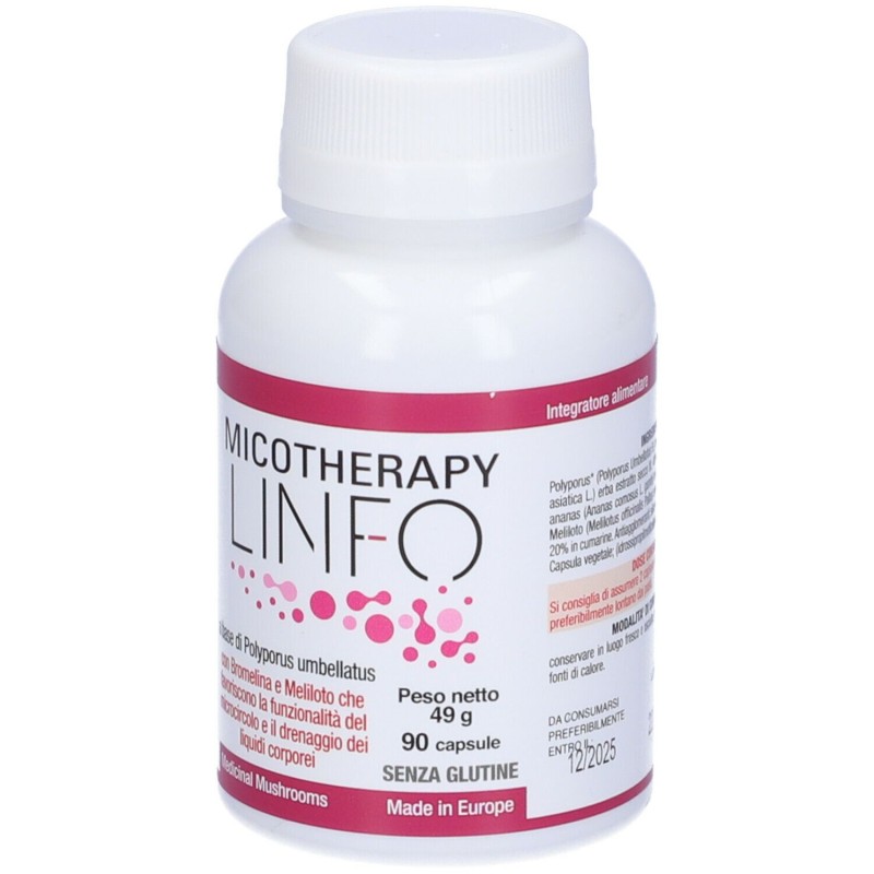 Immagine reale di AVD Micotherapy Linfo Integratore per Microcircolo 90 Capsule