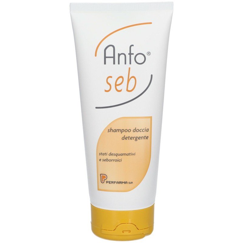 Confezione sigillata di Anfo Seb Shampoo Doccia Detergente 200ml Confezione sigillata di Anfo Seb Shampoo Doccia Detergente 200ml