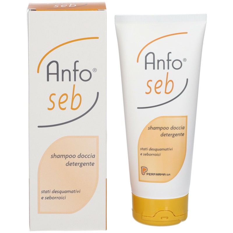 Aspetto del prodotto Anfo Seb Shampoo Doccia Detergente 200ml Aspetto del prodotto Anfo Seb Shampoo Doccia Detergente 200ml