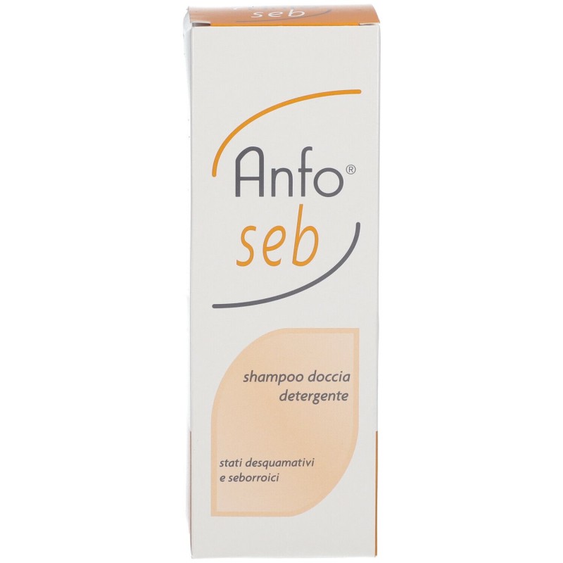 Scatola integra del prodotto Anfo Seb Shampoo Doccia Detergente 200ml Scatola integra del prodotto Anfo Seb Shampoo Doccia Detergente 200ml