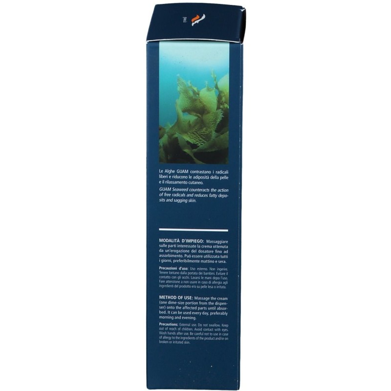 Foto illustrativa del packaging di Guam Corpo Crema Rassodante Interno Cosce e Braccia 200ml Foto illustrativa del packaging di Guam Corpo Crema Rassodante Interno Cosce e Braccia 200ml
