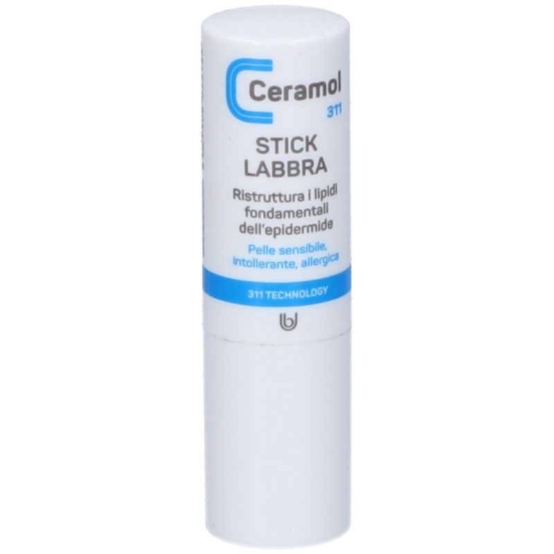 Dettaglio del packaging di Ceramol 311 Stick Labbra 4,5g Dettaglio del packaging di Ceramol 311 Stick Labbra 4,5g