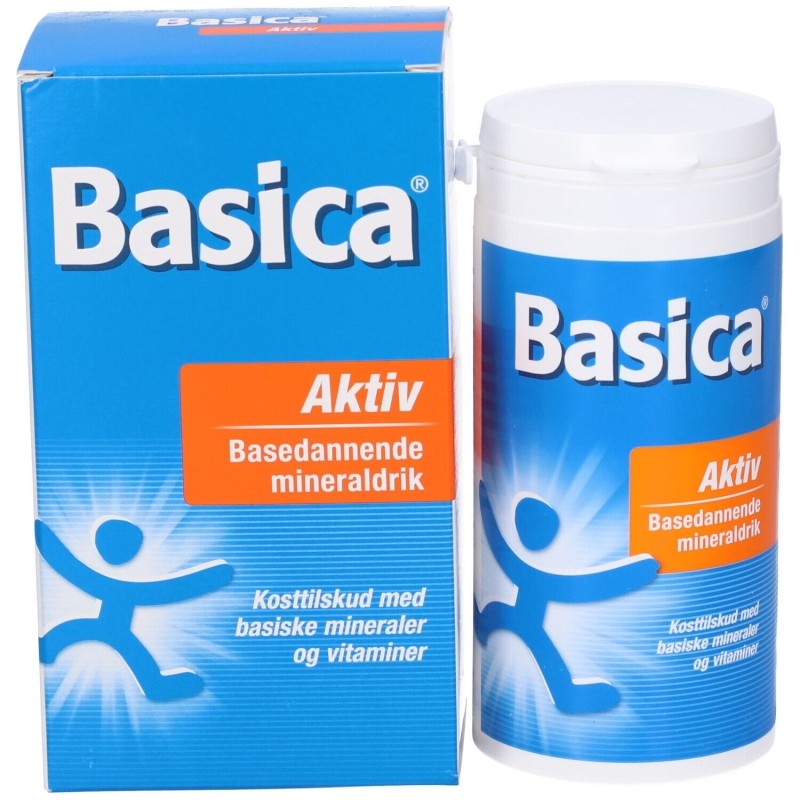 Dettaglio del packaging di Basica Aktiv 300g