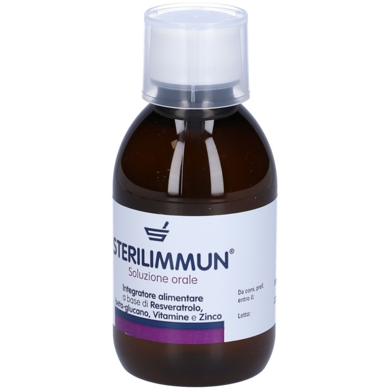 Pack ufficiale del prodotto Sterilimmun per Sistema Immunitario 200ml Pack ufficiale del prodotto Sterilimmun per Sistema Immunitario 200ml