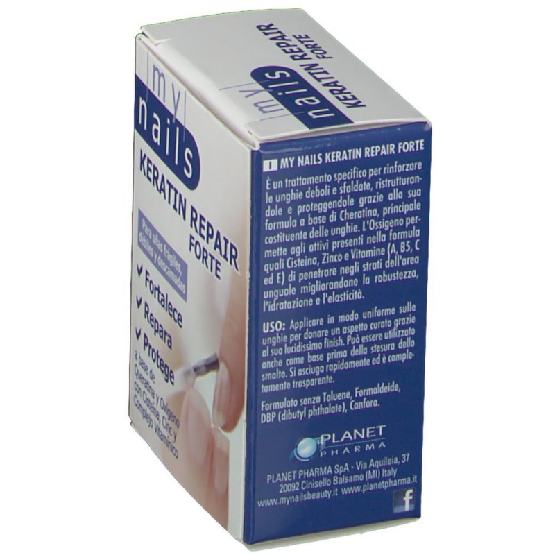 Visualizzazione chiara di My Nails Keratin Repair Forte per Unghie Fragili 10ml Visualizzazione chiara di My Nails Keratin Repair Forte per Unghie Fragili 10ml