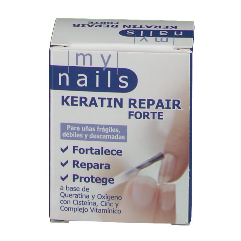 Foto ravvicinata di My Nails Keratin Repair Forte per Unghie Fragili 10ml Foto ravvicinata di My Nails Keratin Repair Forte per Unghie Fragili 10ml