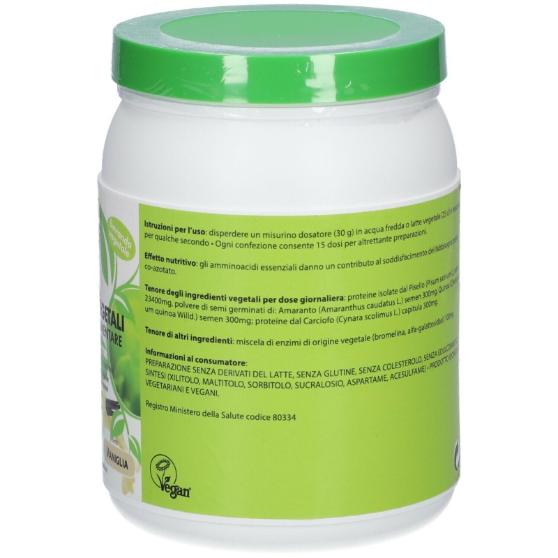 Visualizzazione chiara di Vital Plus Plantfusion Vaniglia Integratore Proteico 454 g