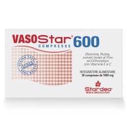 Aspetto del prodotto Vasostar 600 Integratore per Sistema Cardiocircolatorio 30 Compresse