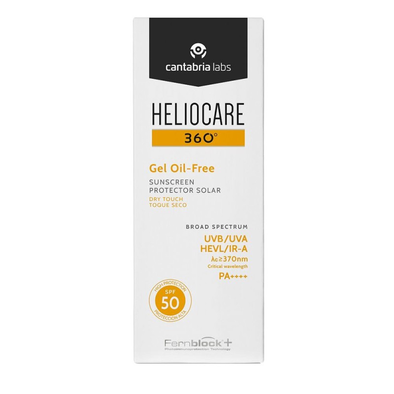 Aspetto del prodotto Heliocare 360 Gel Oil Free Gel Solare SPF 50 50ml