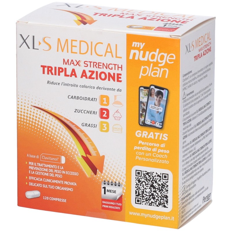 Foto esplicativa di XLS Medical Max Strength 120 Compresse