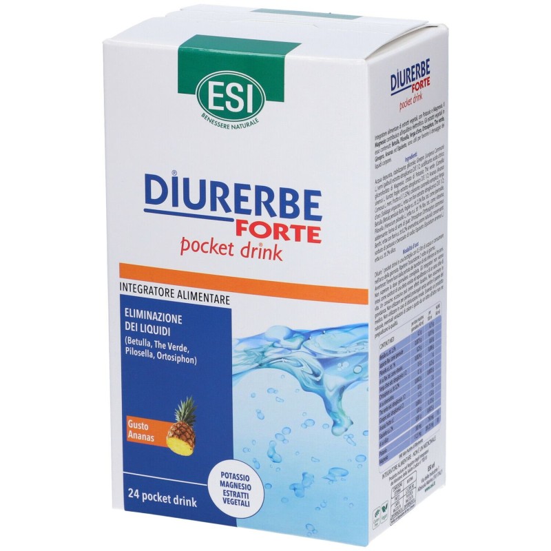 Foto esplicativa di Esi Diurerbe Forte Integratore Drenante all'Ananas 24 Pezzi Foto esplicativa di Esi Diurerbe Forte Integratore Drenante all'Ananas 24 Pezzi