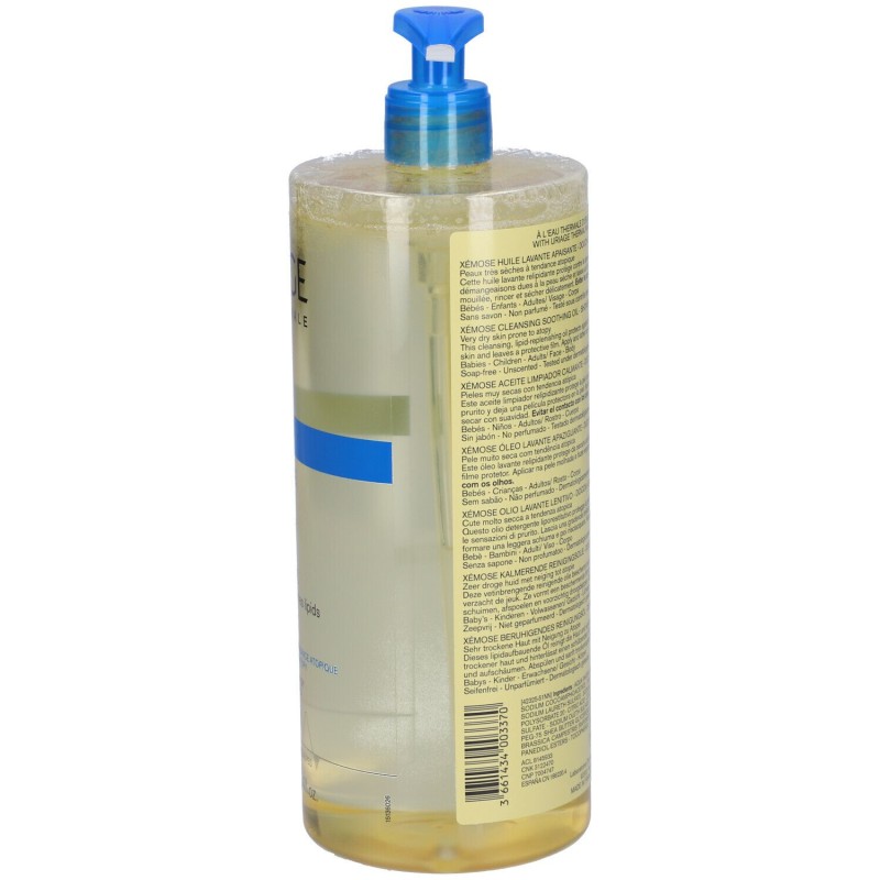 Vista del prodotto Uriage Xémose Olio Lavante Lenitivo Doccia e Bagno Pelle Secca 1L