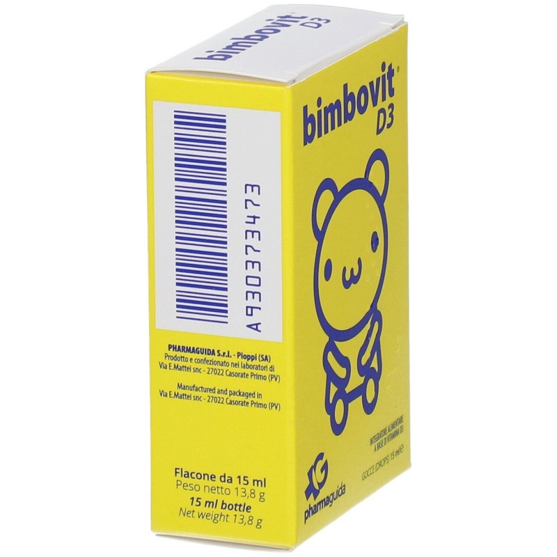 Immagine reale di Bimbovit D3 Integratore Vitamina D3 Gocce 15ml