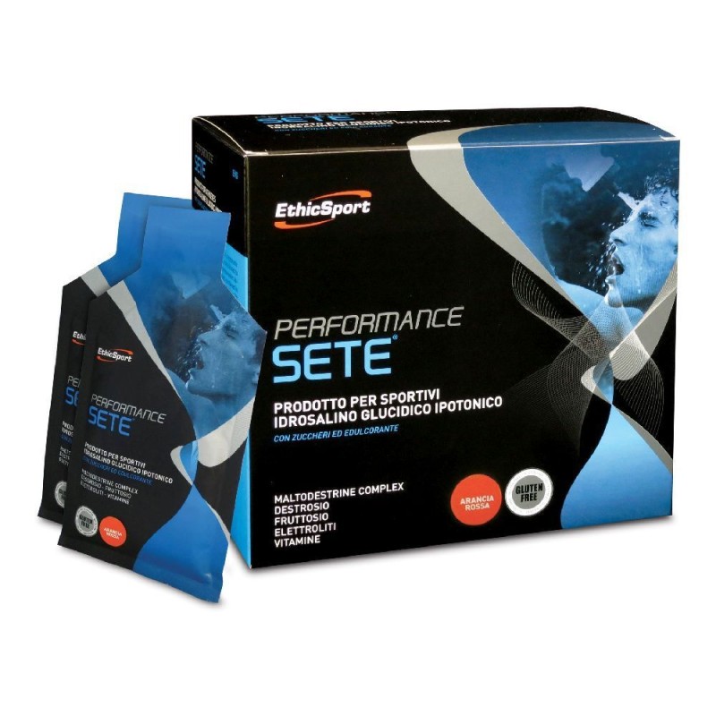 Scatola integra del prodotto Ethicsport Performance Sete Arancia per Reintegrazione Liquidi 14 Buste da 22g Scatola integra del prodotto Ethicsport Performance Sete Arancia per Reintegrazione Liquidi 14 Buste da 22g