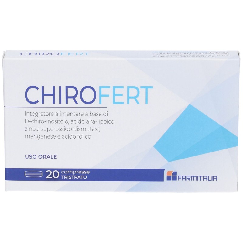 Foto esplicativa di Chirofert Integratore Antiossidante 20 Compresse