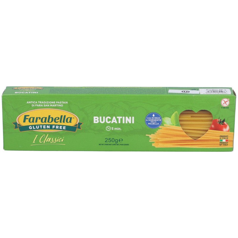 Aspetto del prodotto Farabella Bucatini Senza Glutine 250g Aspetto del prodotto Farabella Bucatini Senza Glutine 250g