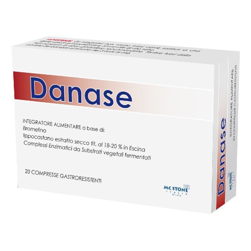 Packaging del prodotto Danase Integratore Drenante 20 Compresse Packaging del prodotto Danase Integratore Drenante 20 Compresse