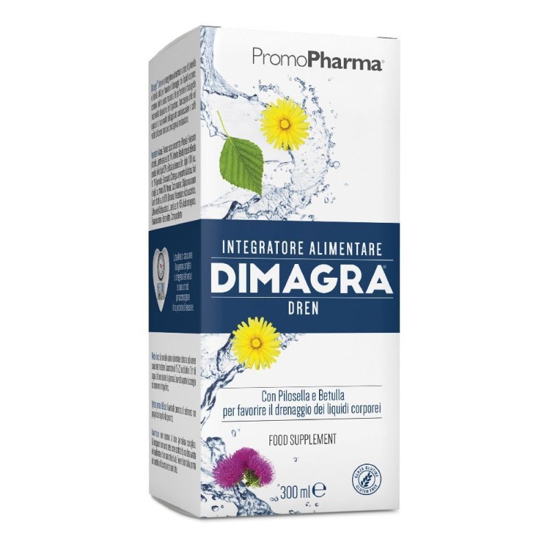 Dettaglio del packaging di Dimagra Dren per Drenaggio e Depurazione 300ml Dettaglio del packaging di Dimagra Dren per Drenaggio e Depurazione 300ml