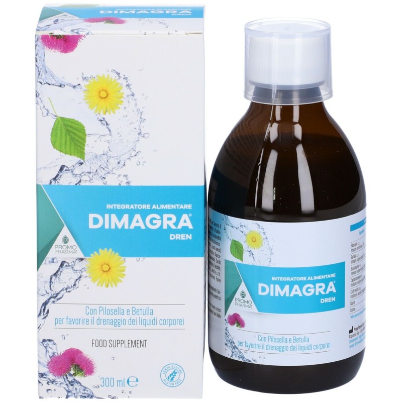 Scatola integra del prodotto Dimagra Dren per Drenaggio e Depurazione 300ml Scatola integra del prodotto Dimagra Dren per Drenaggio e Depurazione 300ml