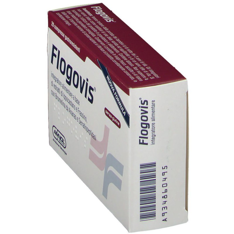 Packaging integro del prodotto Flogovis per Microcircolo e Drenaggio 20 Compresse 800 Mg Packaging integro del prodotto Flogovis per Microcircolo e Drenaggio 20 Compresse 800 Mg