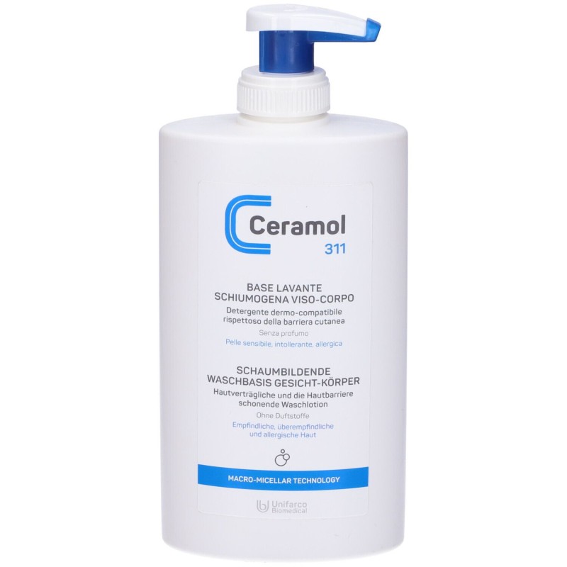Confezione sigillata di Ceramol 311 Base Lavante Schiumogena 400ml Confezione sigillata di Ceramol 311 Base Lavante Schiumogena 400ml