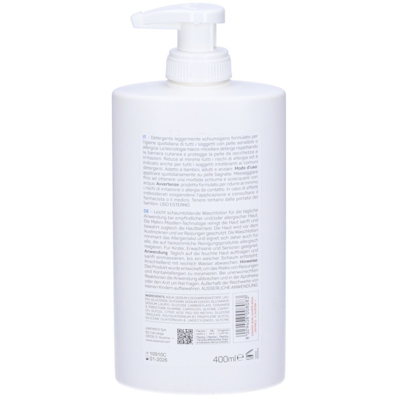 Aspetto del prodotto Ceramol 311 Base Lavante Schiumogena 400ml Aspetto del prodotto Ceramol 311 Base Lavante Schiumogena 400ml