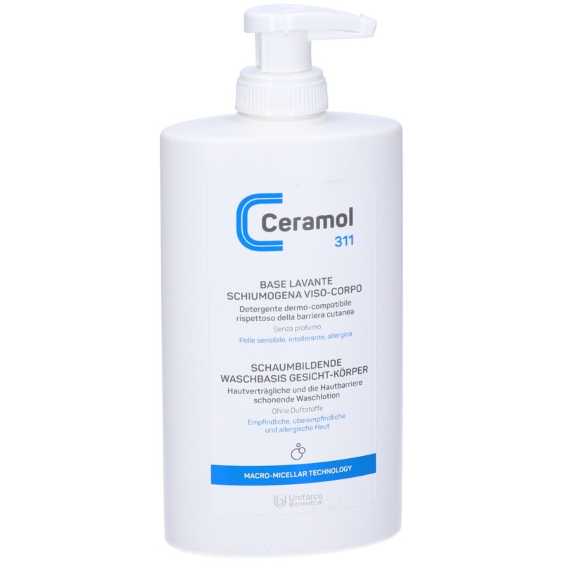 Scatola integra del prodotto Ceramol 311 Base Lavante Schiumogena 400ml Scatola integra del prodotto Ceramol 311 Base Lavante Schiumogena 400ml