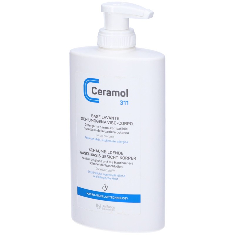 Foto esplicativa di Ceramol 311 Base Lavante Schiumogena 400ml Foto esplicativa di Ceramol 311 Base Lavante Schiumogena 400ml
