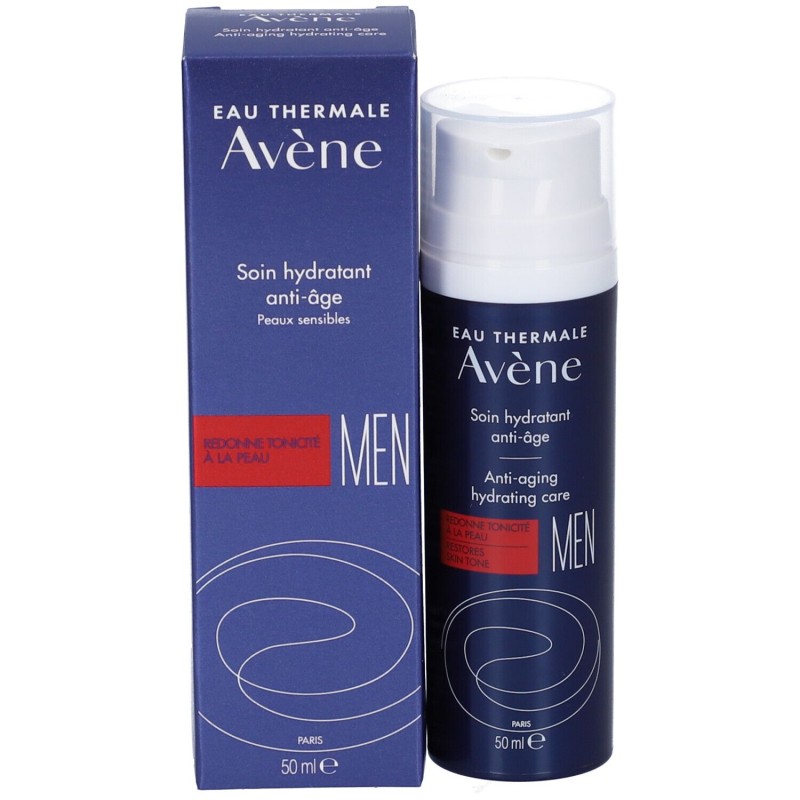 Scatola originale del prodotto Avene Men Trattamento Idratante Antietà Uomo 50ml Scatola originale del prodotto Avene Men Trattamento Idratante Antietà Uomo 50ml