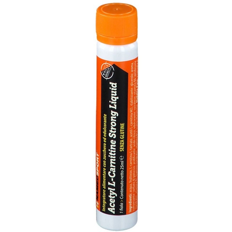 Foto esplicativa di Acetyl L-Carnitine Liquid per Funzione Cerebrale e Prestazioni Fisiche 25ml Foto esplicativa di Acetyl L-Carnitine Liquid per Funzione Cerebrale e Prestazioni Fisiche 25ml
