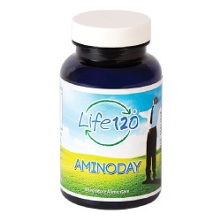 Scatola originale del prodotto Life120 Aminoday Integratore di Aminoacidi 90 Compresse Scatola originale del prodotto Life120 Aminoday Integratore di Aminoacidi 90 Compresse
