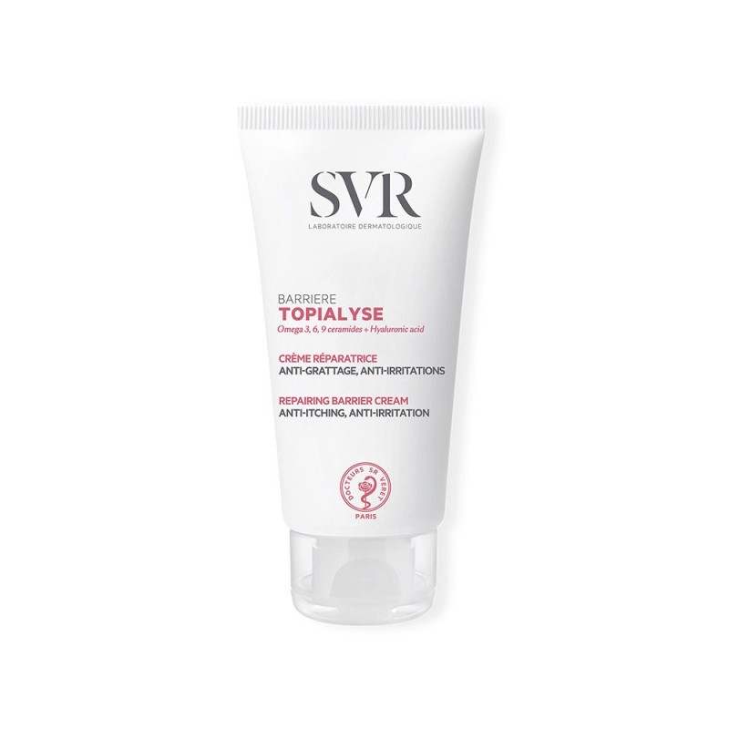 Packaging del prodotto SVR Topialyse Crema Barriera Riparatrice Anti Prurito 50ml Packaging del prodotto SVR Topialyse Crema Barriera Riparatrice Anti Prurito 50ml