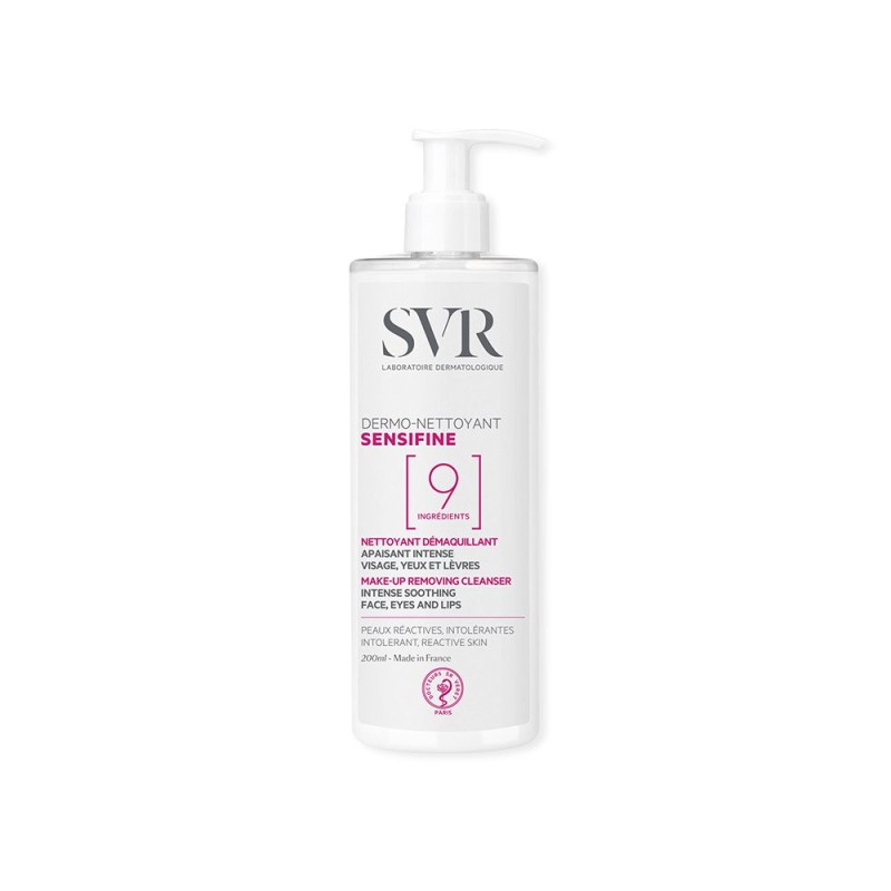 Aspetto del prodotto SVR Sensifine Dermo-Nettoyant Detergente Struccante Lenitivo 400ml Aspetto del prodotto SVR Sensifine Dermo-Nettoyant Detergente Struccante Lenitivo 400ml
