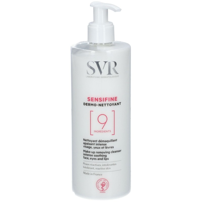 Scatola integra del prodotto SVR Sensifine Dermo-Nettoyant Detergente Struccante Lenitivo 400ml Scatola integra del prodotto SVR Sensifine Dermo-Nettoyant Detergente Struccante Lenitivo 400ml