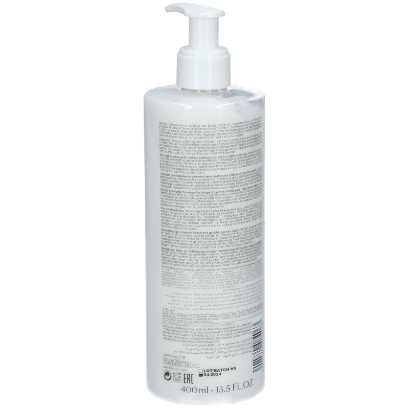 Packaging del prodotto SVR Sensifine Dermo-Nettoyant Detergente Struccante Lenitivo 400ml Packaging del prodotto SVR Sensifine Dermo-Nettoyant Detergente Struccante Lenitivo 400ml