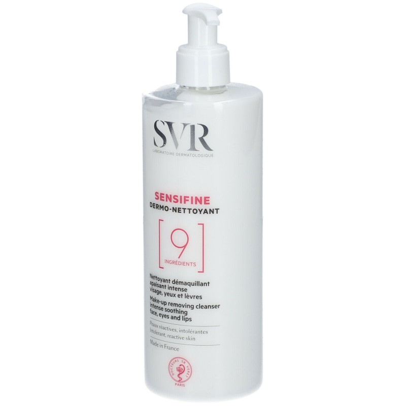 Scatola originale del prodotto SVR Sensifine Dermo-Nettoyant Detergente Struccante Lenitivo 400ml Scatola originale del prodotto SVR Sensifine Dermo-Nettoyant Detergente Struccante Lenitivo 400ml