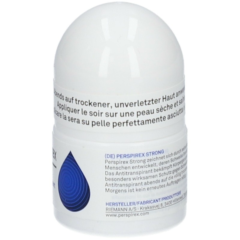 Packaging del prodotto Perspirex Strong Roll On Antitraspirante per Cattivi Odori Roll 20ml Packaging del prodotto Perspirex Strong Roll On Antitraspirante per Cattivi Odori Roll 20ml