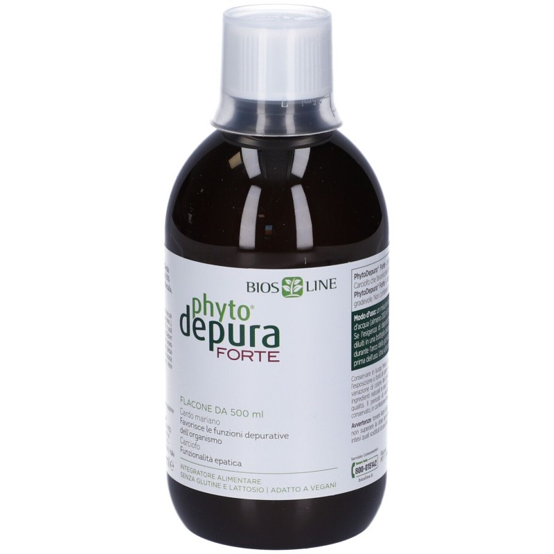 Confezione sigillata di Bios Line PhytoDepura Forte Integratore Depurativo 500ml Confezione sigillata di Bios Line PhytoDepura Forte Integratore Depurativo 500ml