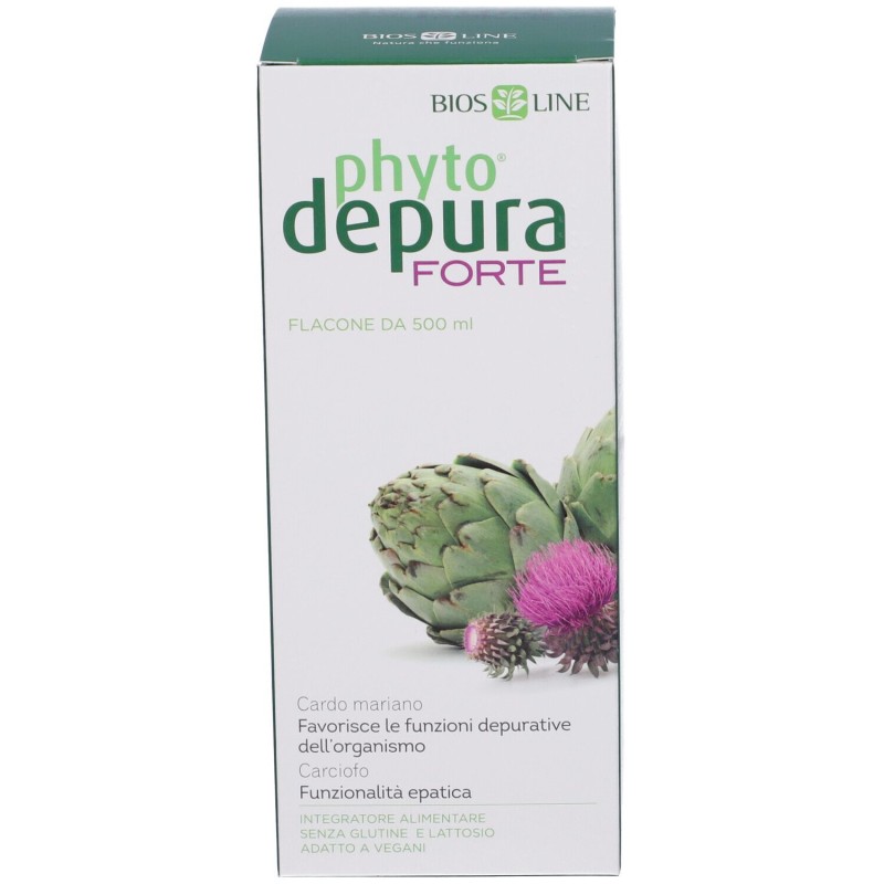 Scatola integra del prodotto Bios Line PhytoDepura Forte Integratore Depurativo 500ml Scatola integra del prodotto Bios Line PhytoDepura Forte Integratore Depurativo 500ml