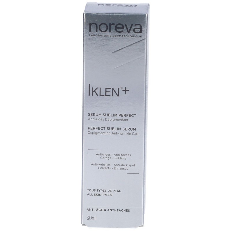 Packaging integro del prodotto Noreva Iklen Siero Anti Macchie e Antietà 30ml