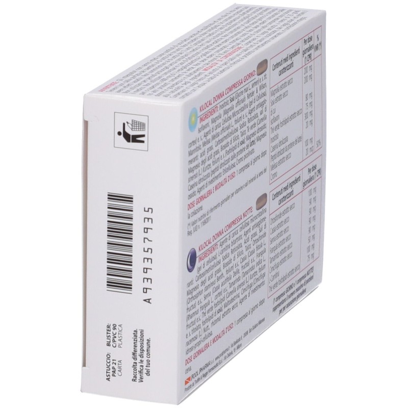 Immagine reale di Kilocal Donna Giorno e Notte per Donne in Menopausa 40 Compresse Immagine reale di Kilocal Donna Giorno e Notte per Donne in Menopausa 40 Compresse